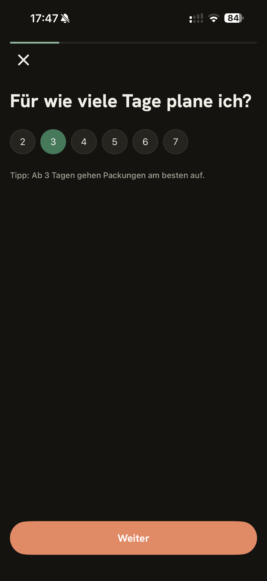 Sag Passta, was du brauchst.